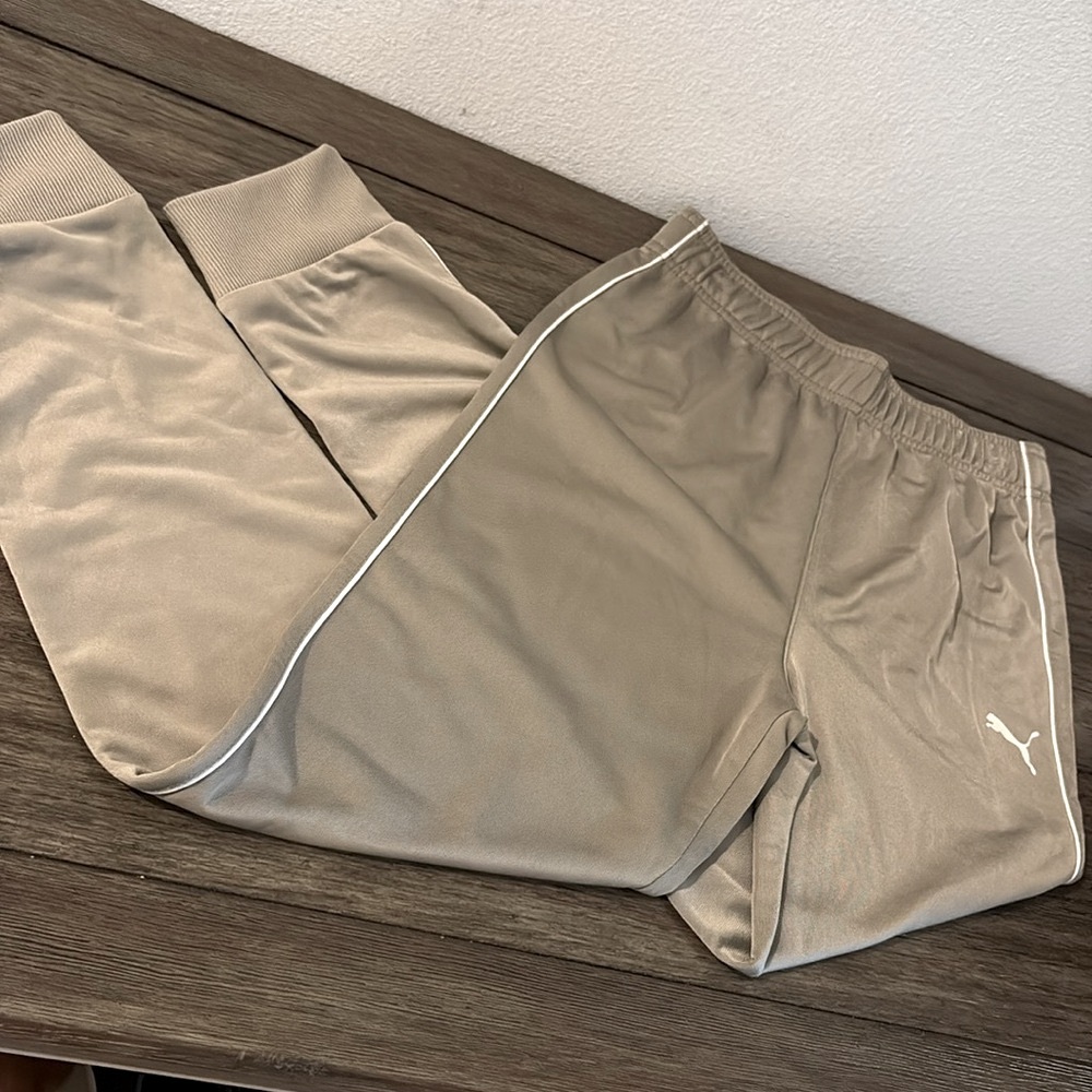 ❌SOLD❌ NWT [Puma] 2-Piece Poly Tricot Track Jacket Joggers Sweatpants Y M 10/12 - Picture 7 of 12